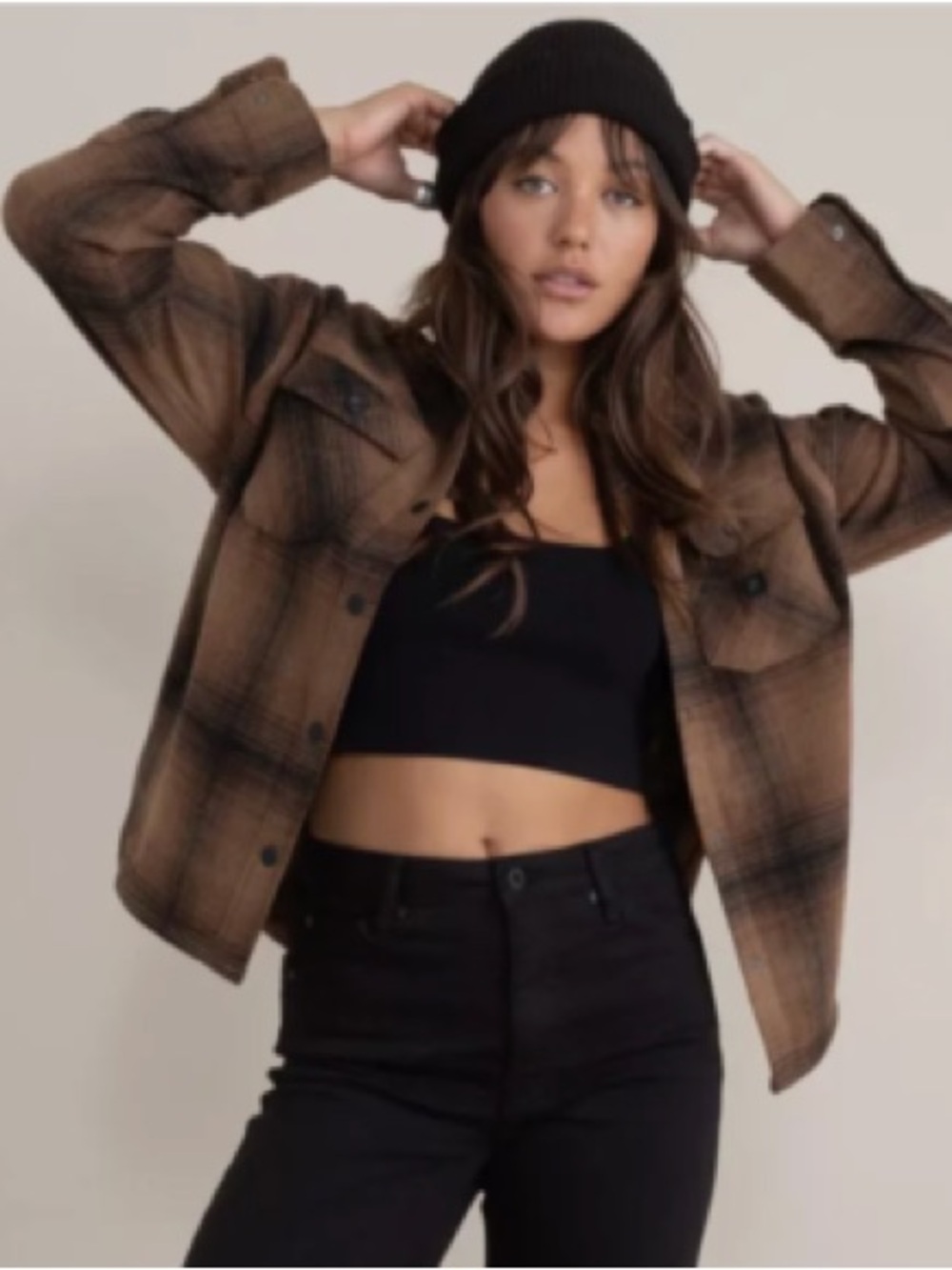 Roark flannel shirt jacket